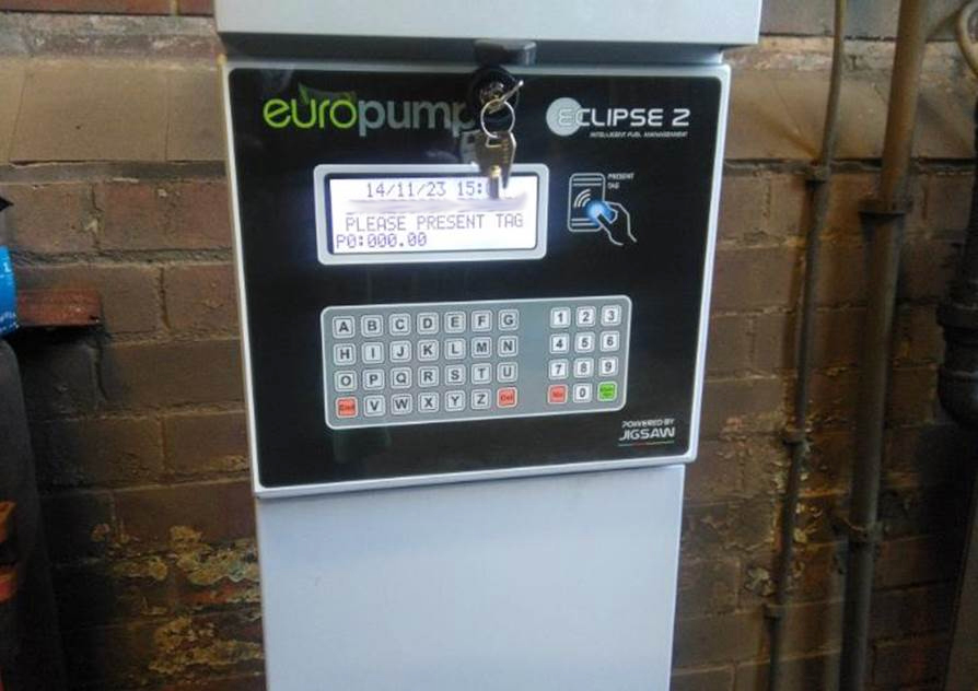 Jigsaw offers a simplified fuelling process for bus drivers